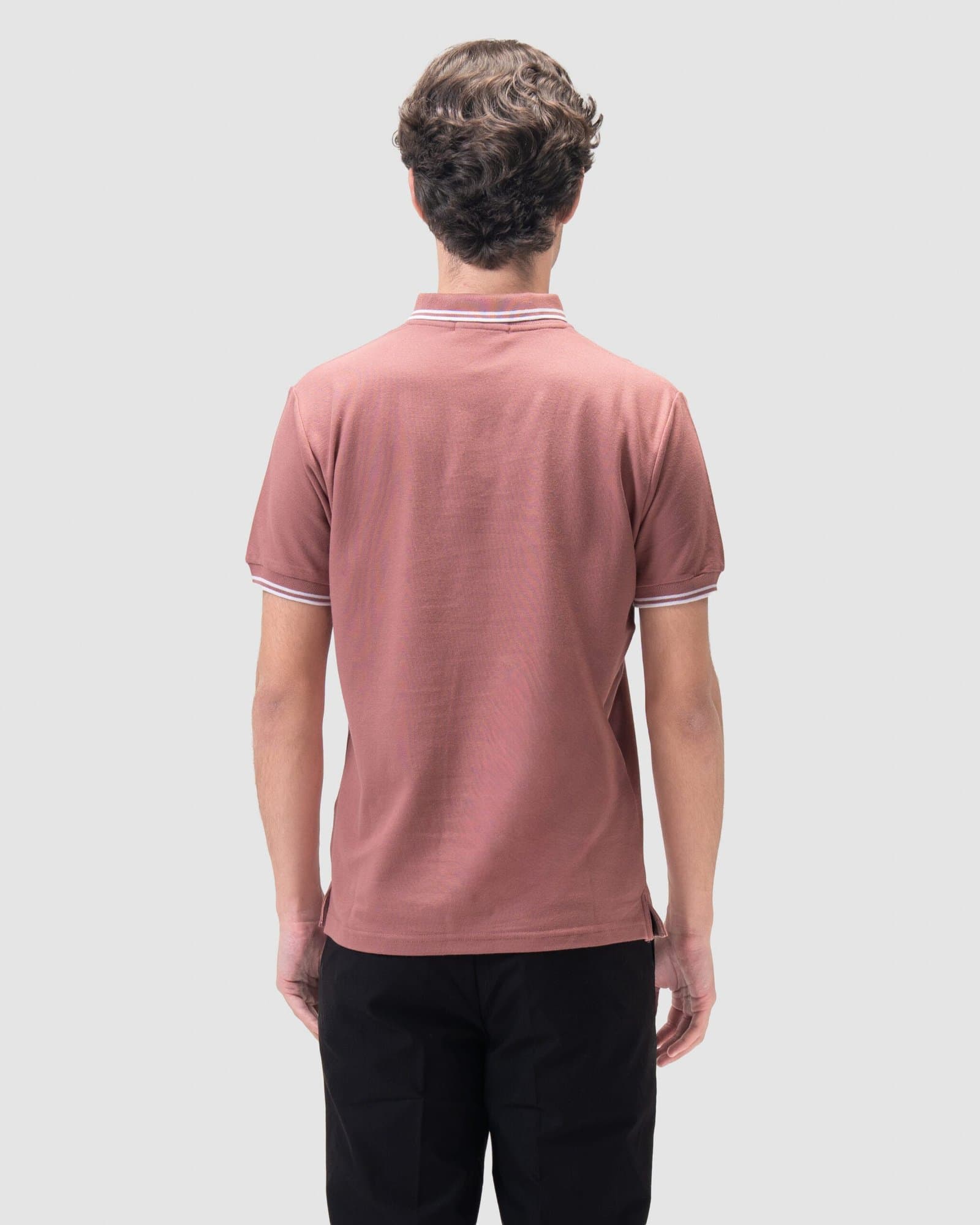 PS - Polo Shirt Dusty Rose - Image 4