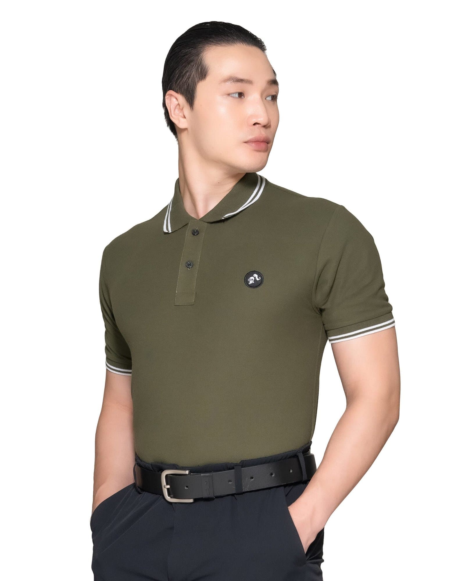 PS - Polo Shirt Army Green - Image 2