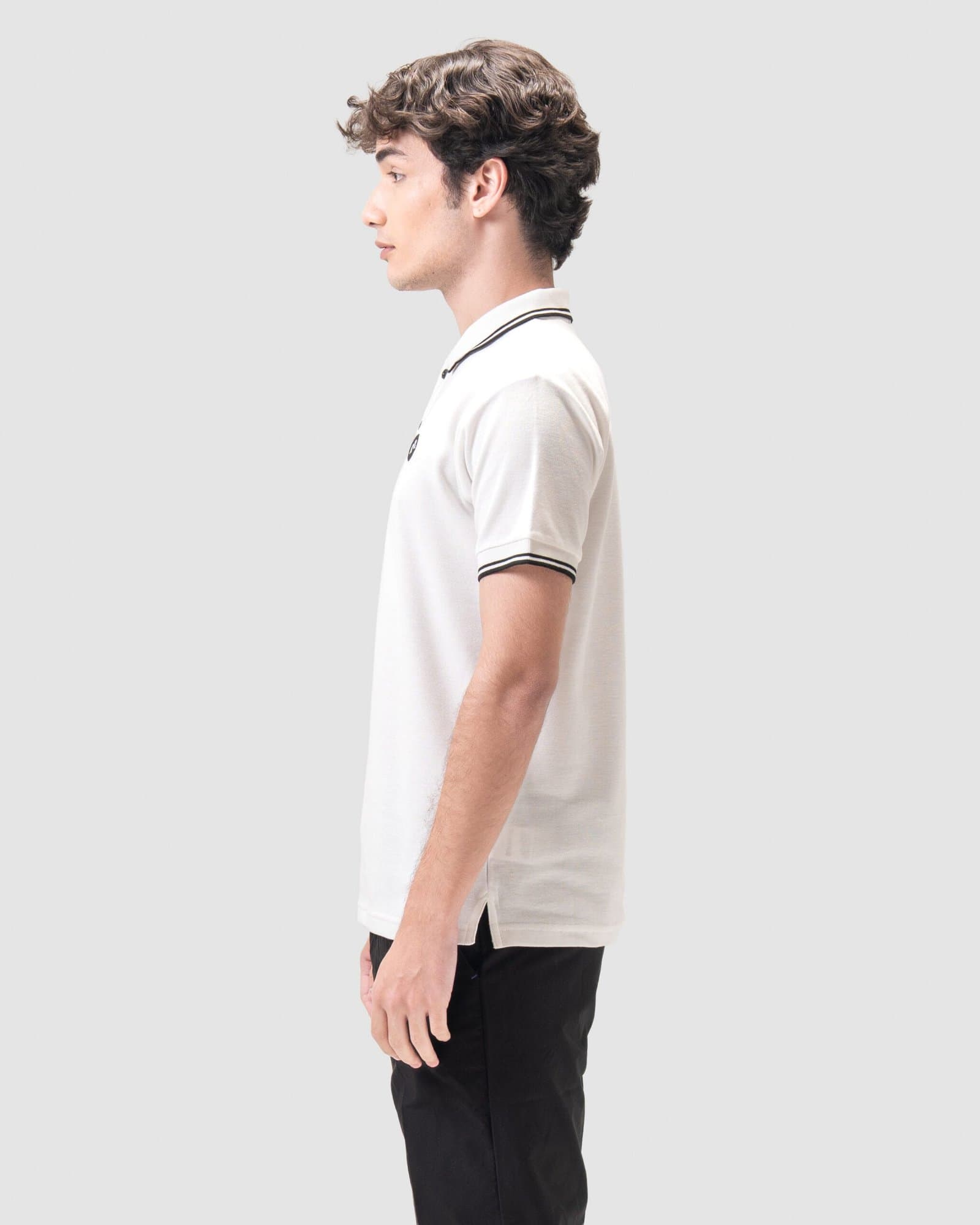 PS - Polo Shirt White - Image 4