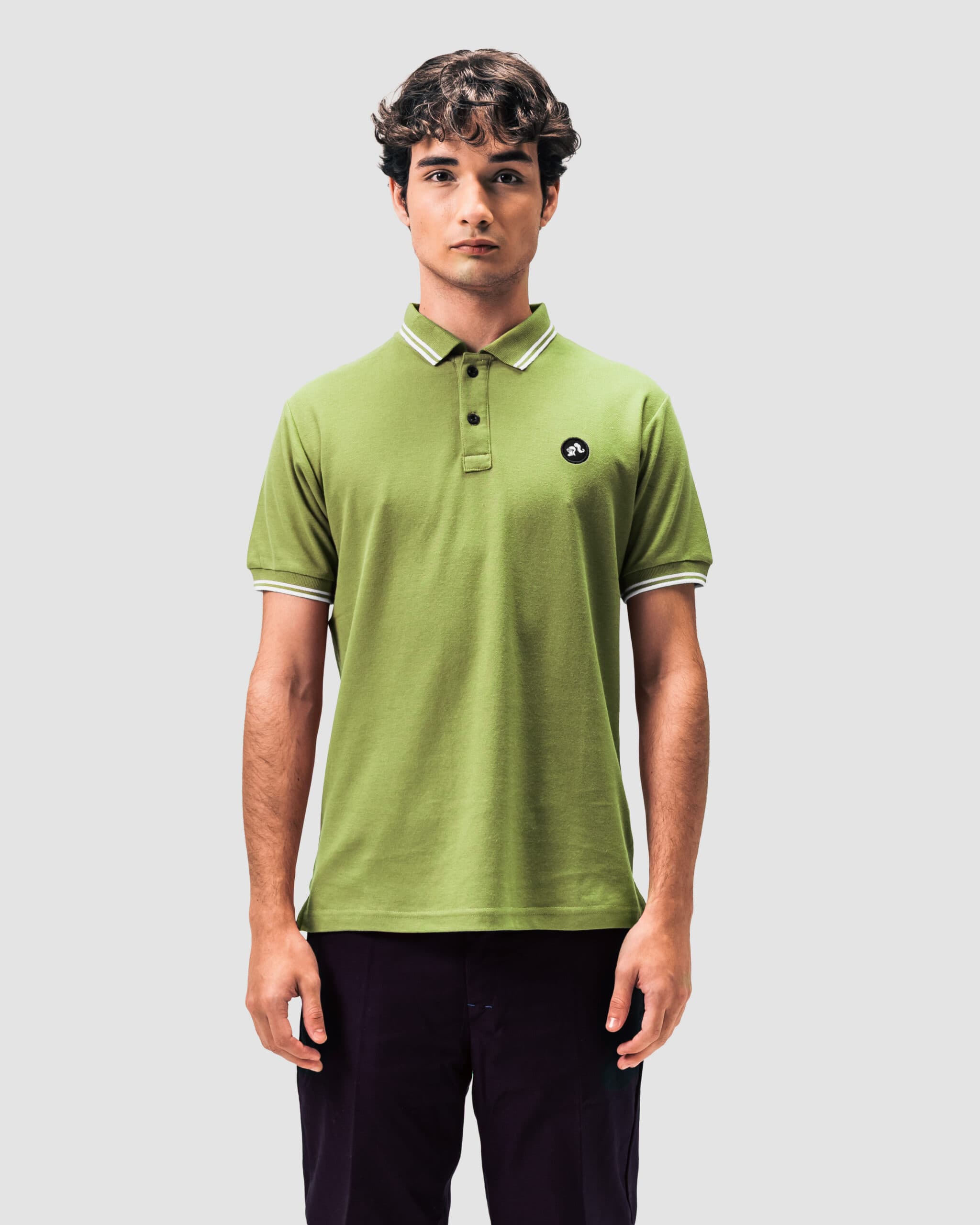 PS - Polo Shirt Spinach Green - Image 4