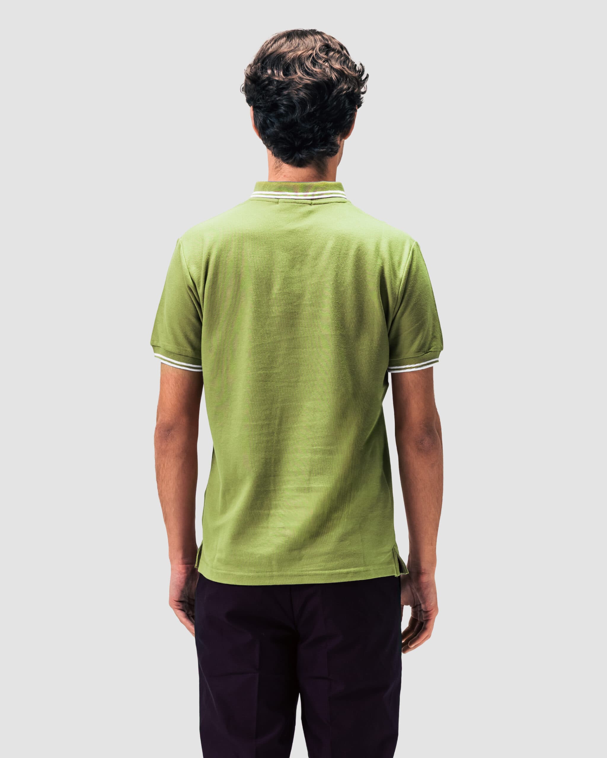 PS - Polo Shirt Spinach Green - Image 5