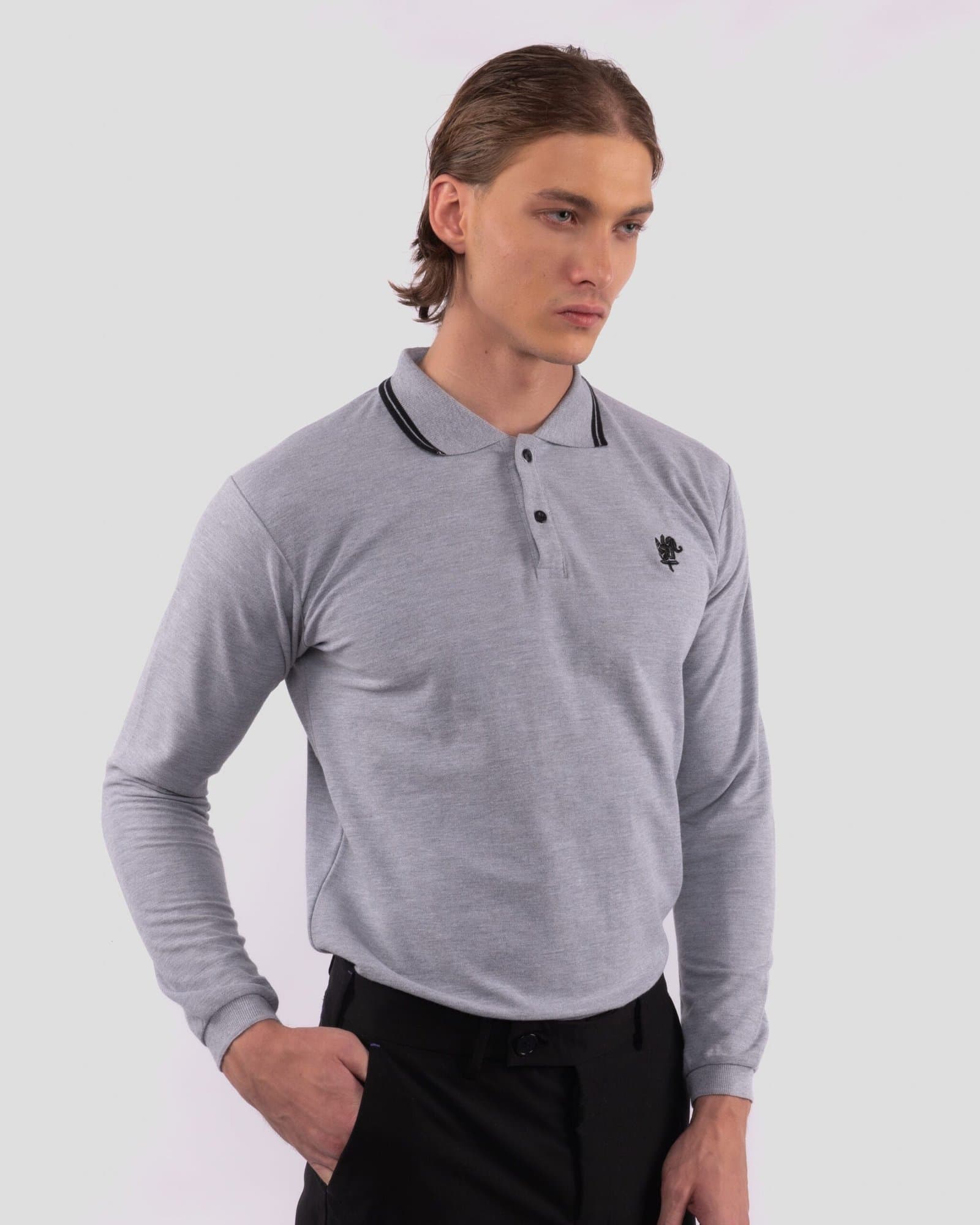 JM'025 - PS Harmaa Heather Grey - Image 2