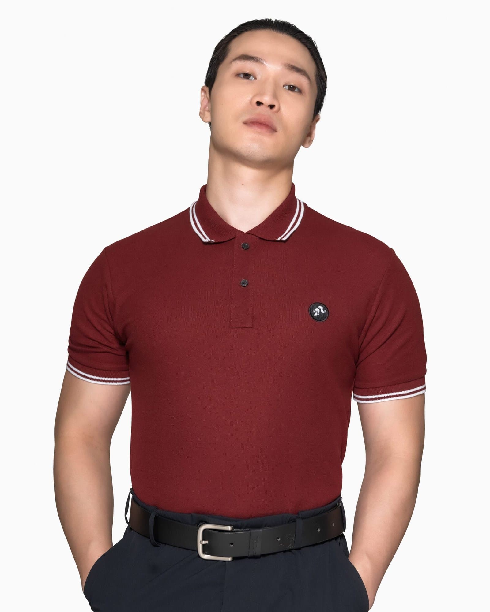 PS - Polo Shirt Oxblood - Image 2