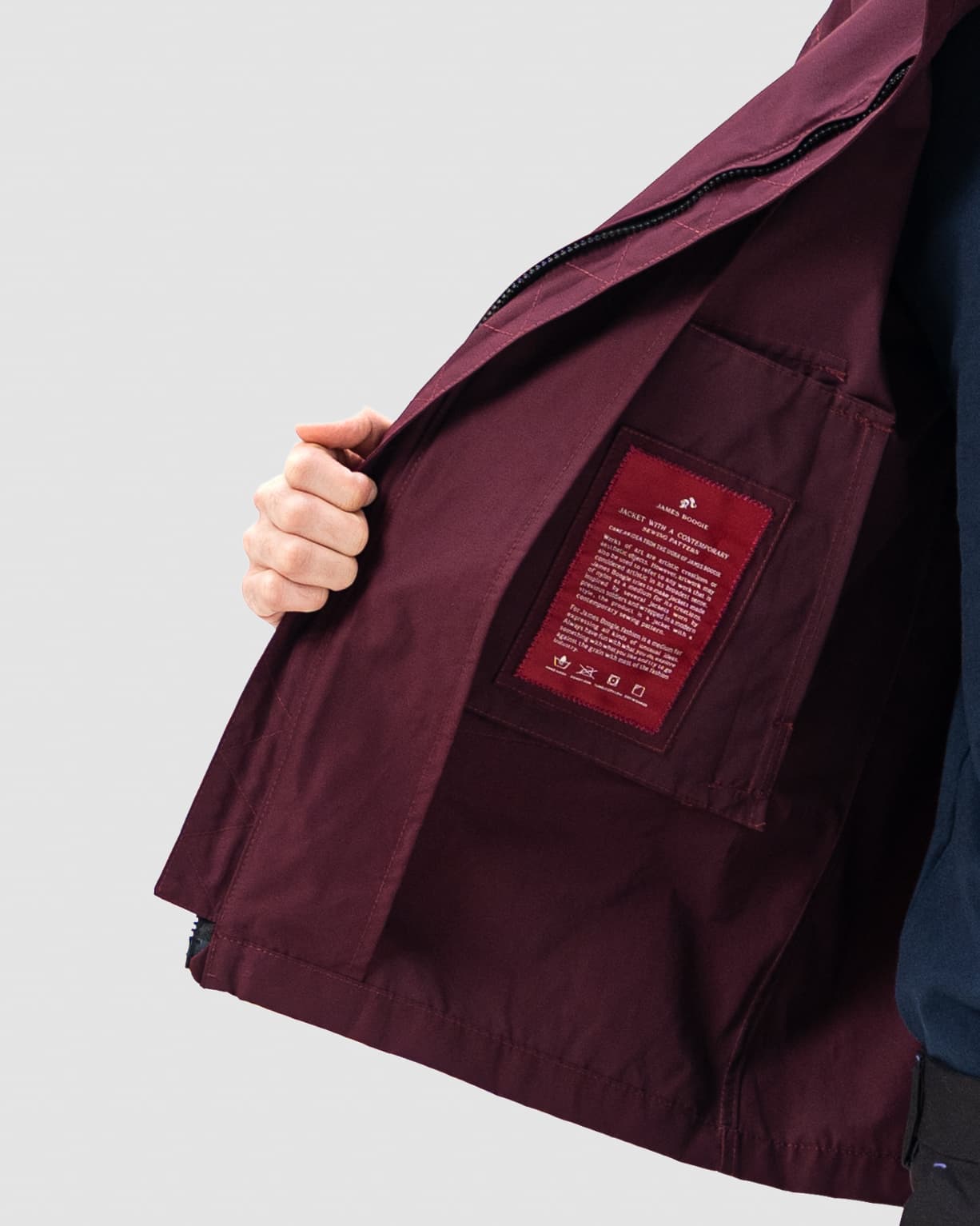 ZT'026 - HD073 Nylon Merlot Burgundy - Image 9