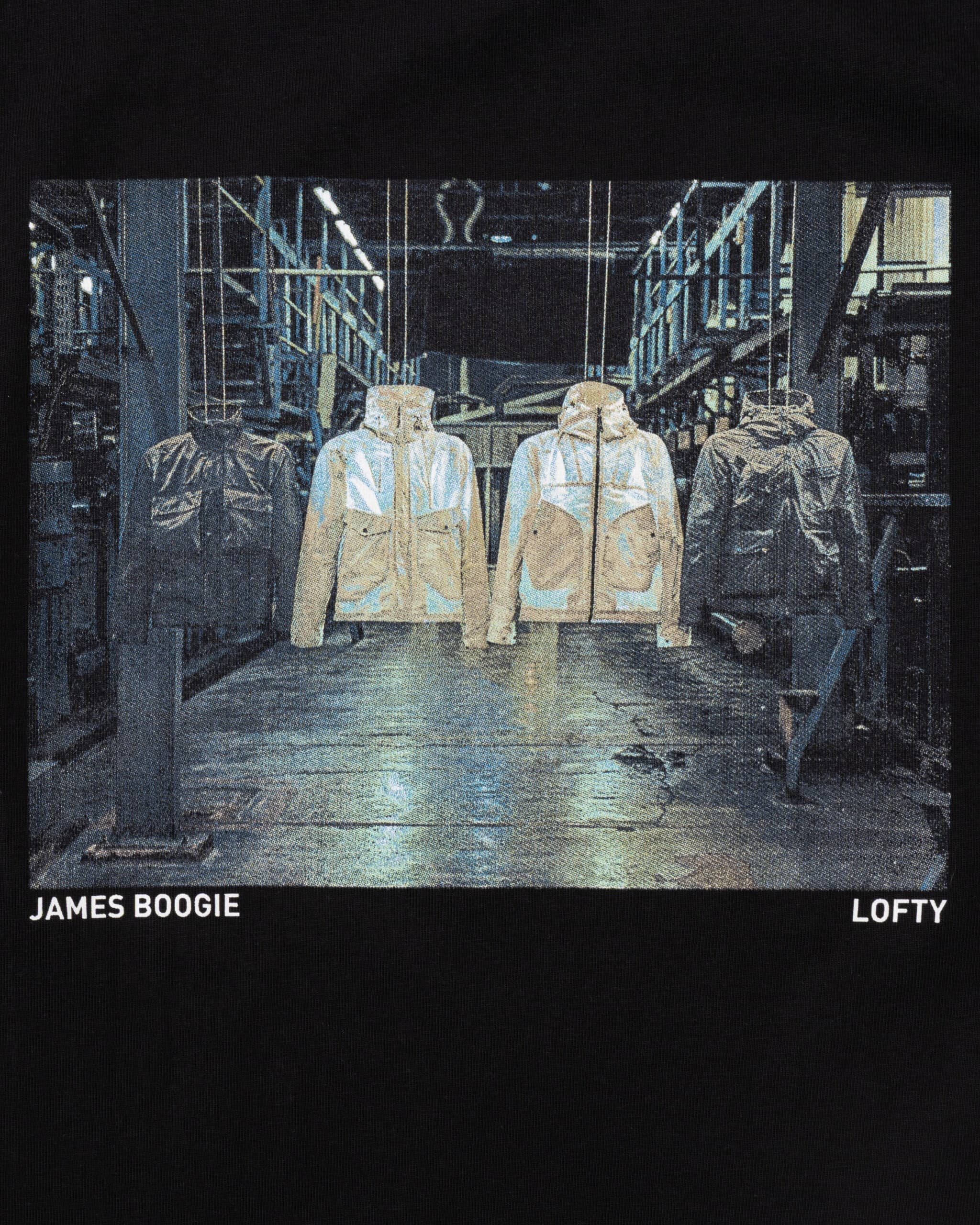 LF'026 - Graphic T-Shirt Mill Black - Image 2