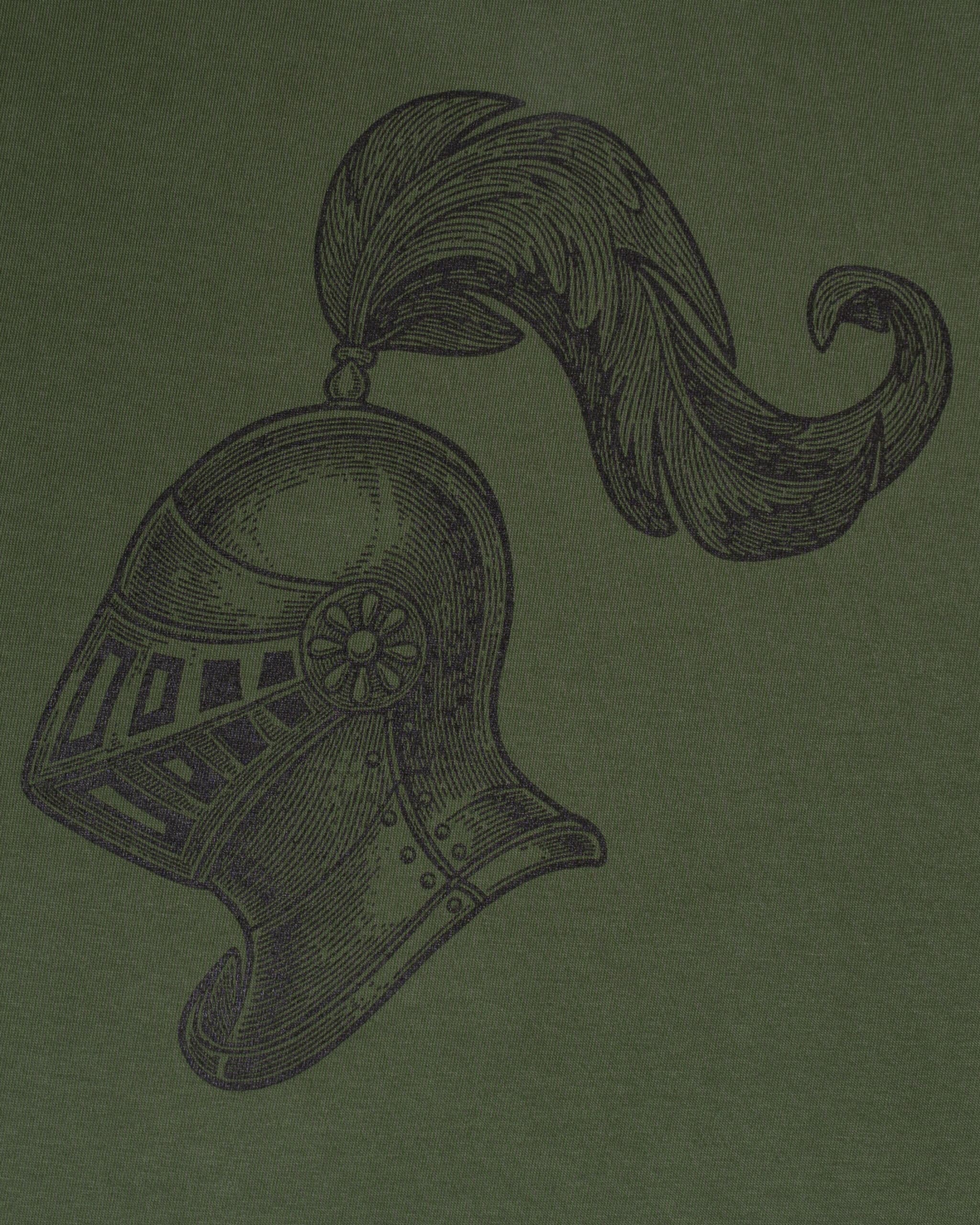 LF'026 - Graphic T-Shirt Mezzotint Green - Image 3