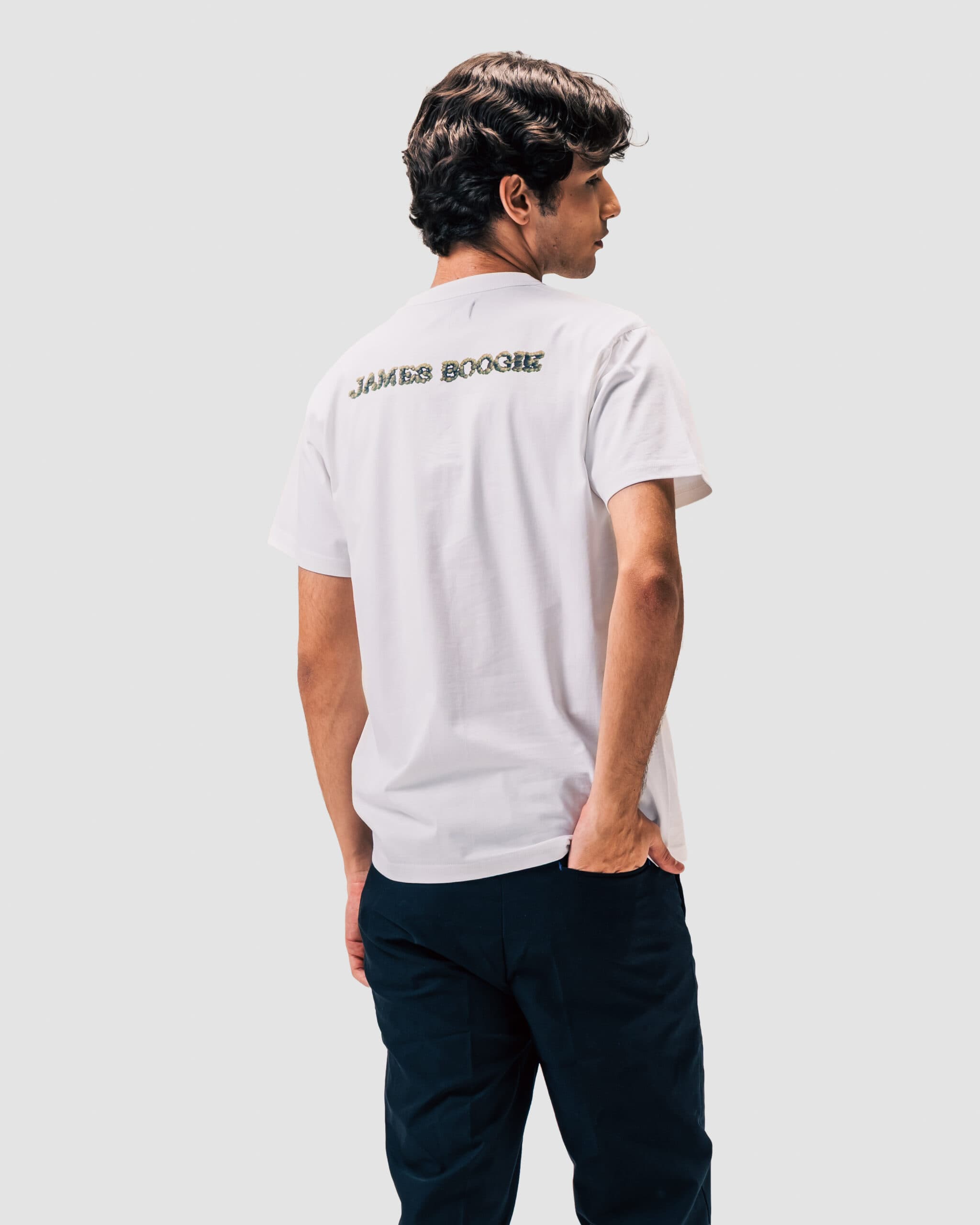 LF'026 - Graphic T-Shirt Trees White - Image 6