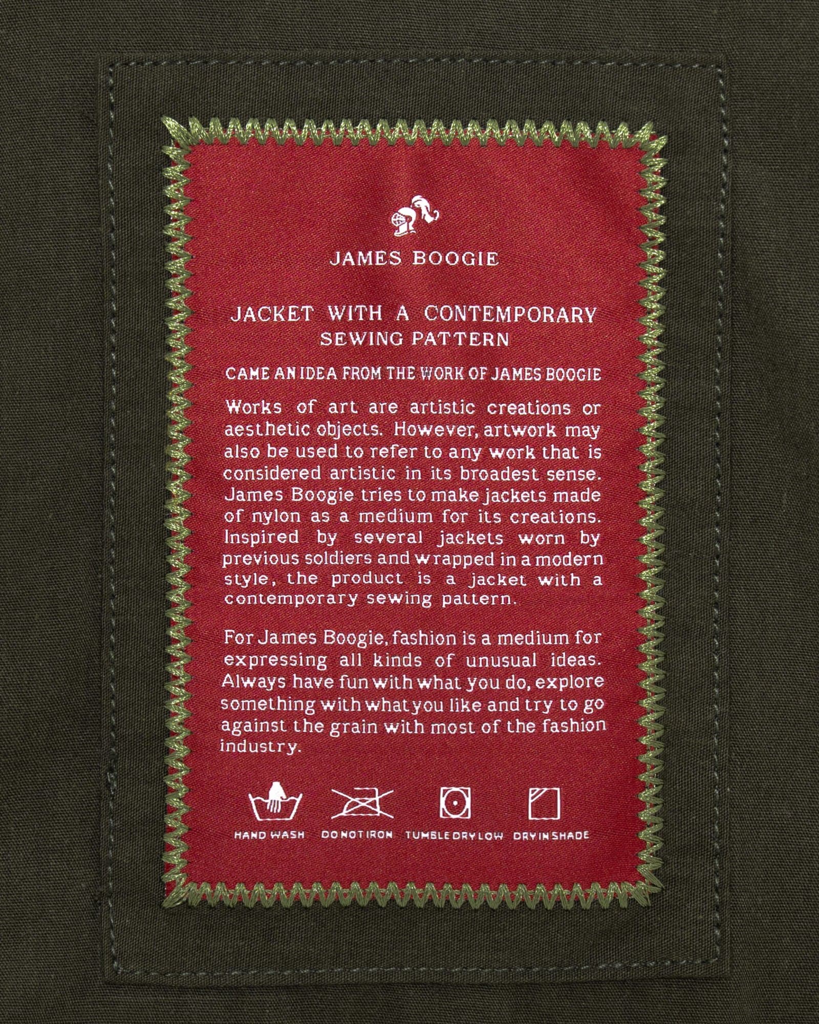 LF'026 - OV014 Cotton Burnt Olive - Image 5