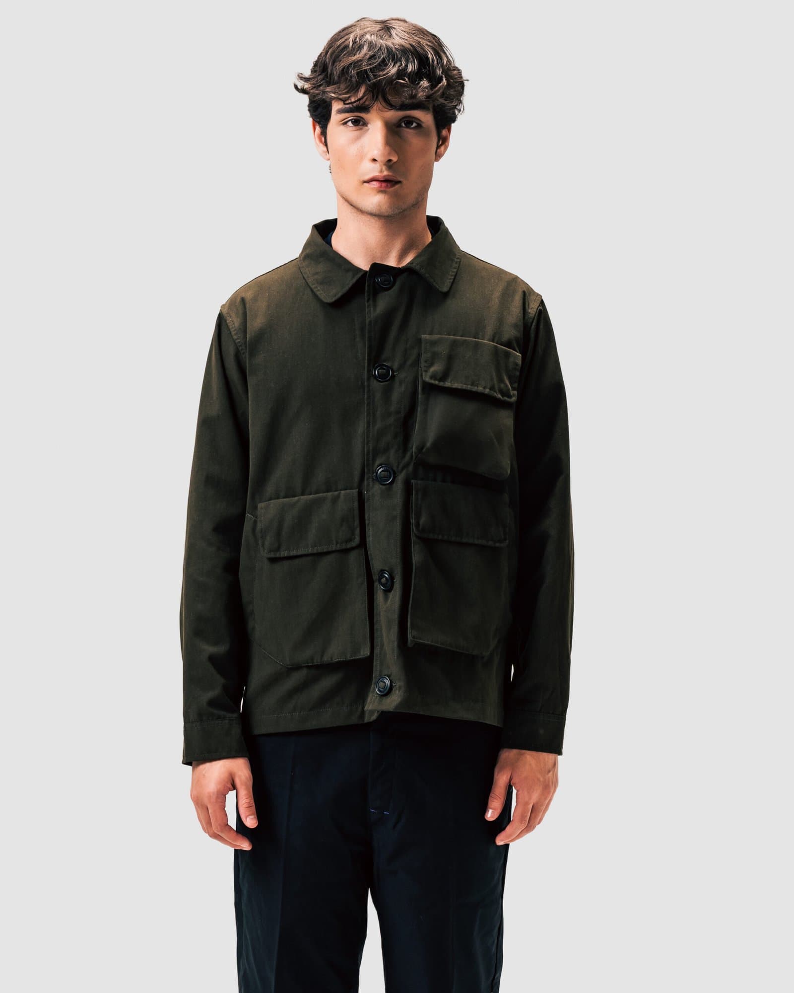 LF'026 - OV014 Cotton Burnt Olive - Image 2