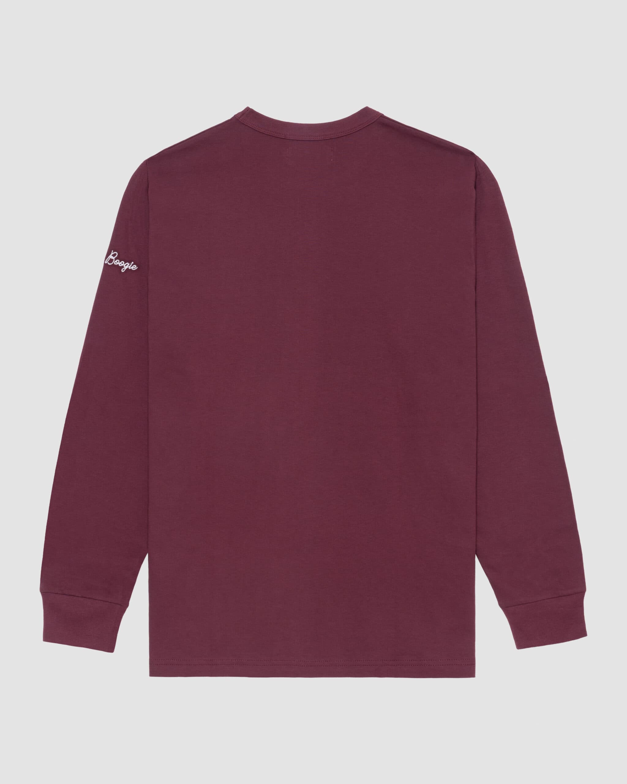 PT'026 - Embroidery T-Shirt Bordo Burgundy - Image 6