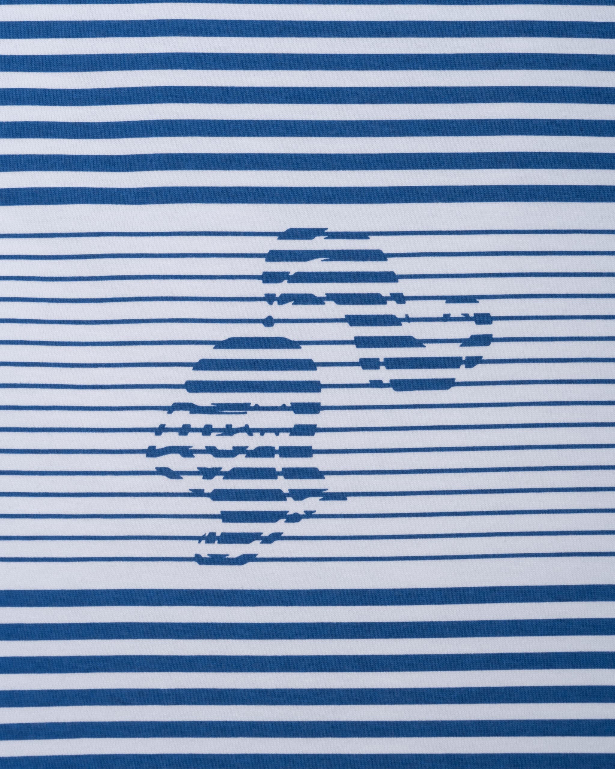 PT'026 - T-Shirt Banded Blue - Image 2