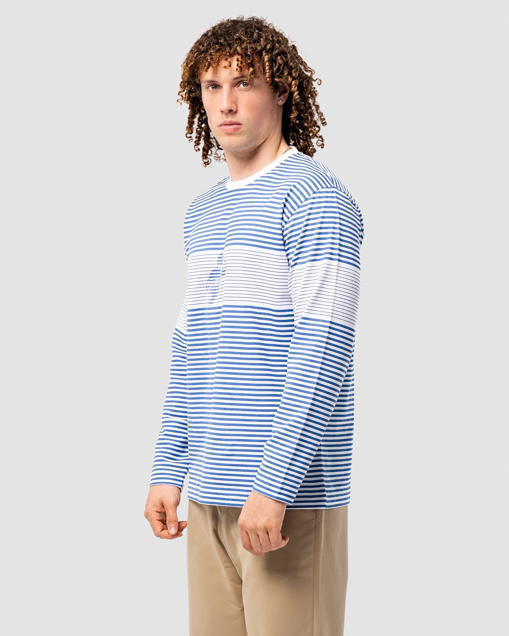 PT'026 - T-Shirt Banded Blue - Image 4