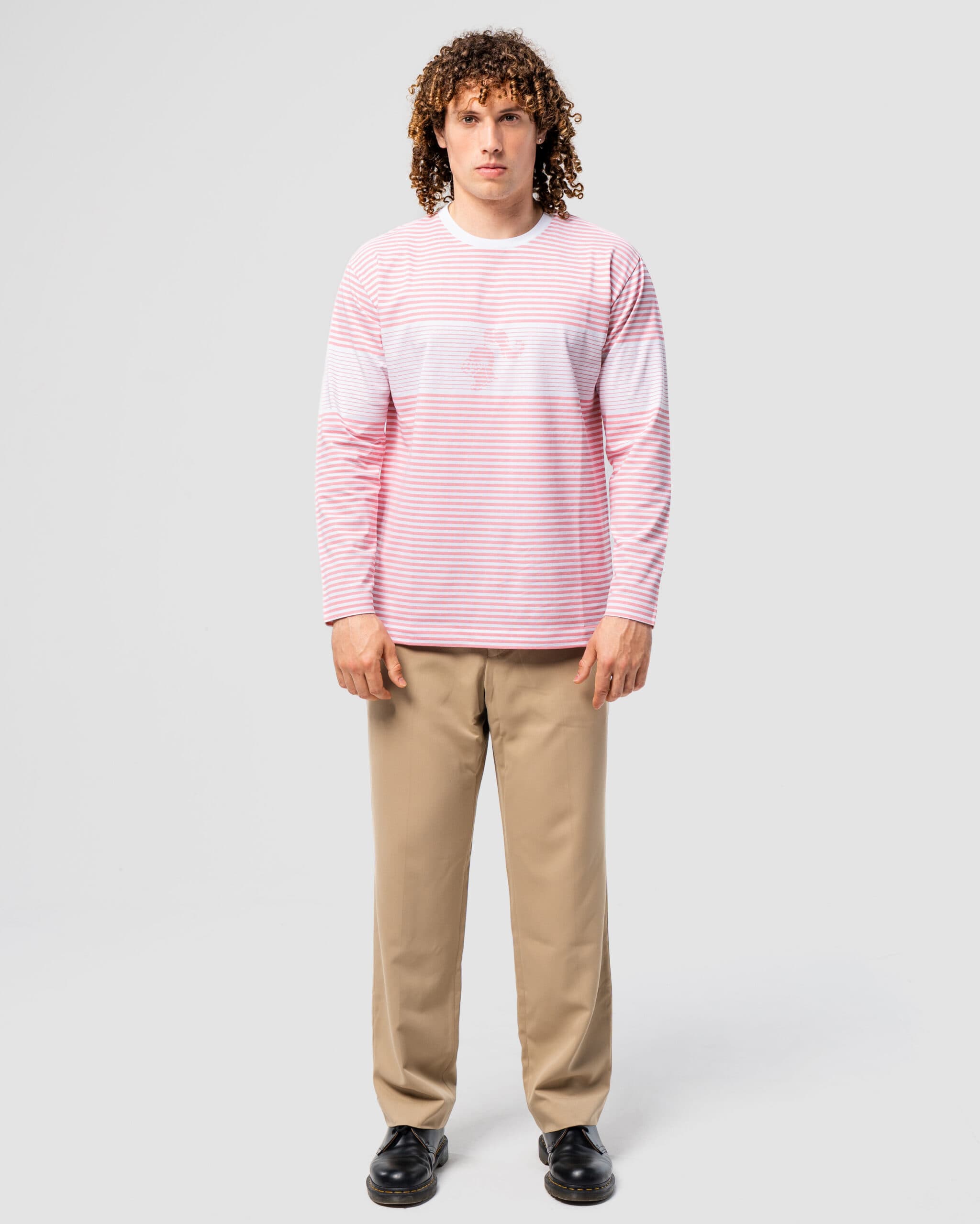 PT'026 - T-Shirt Banded Pink - Image 3