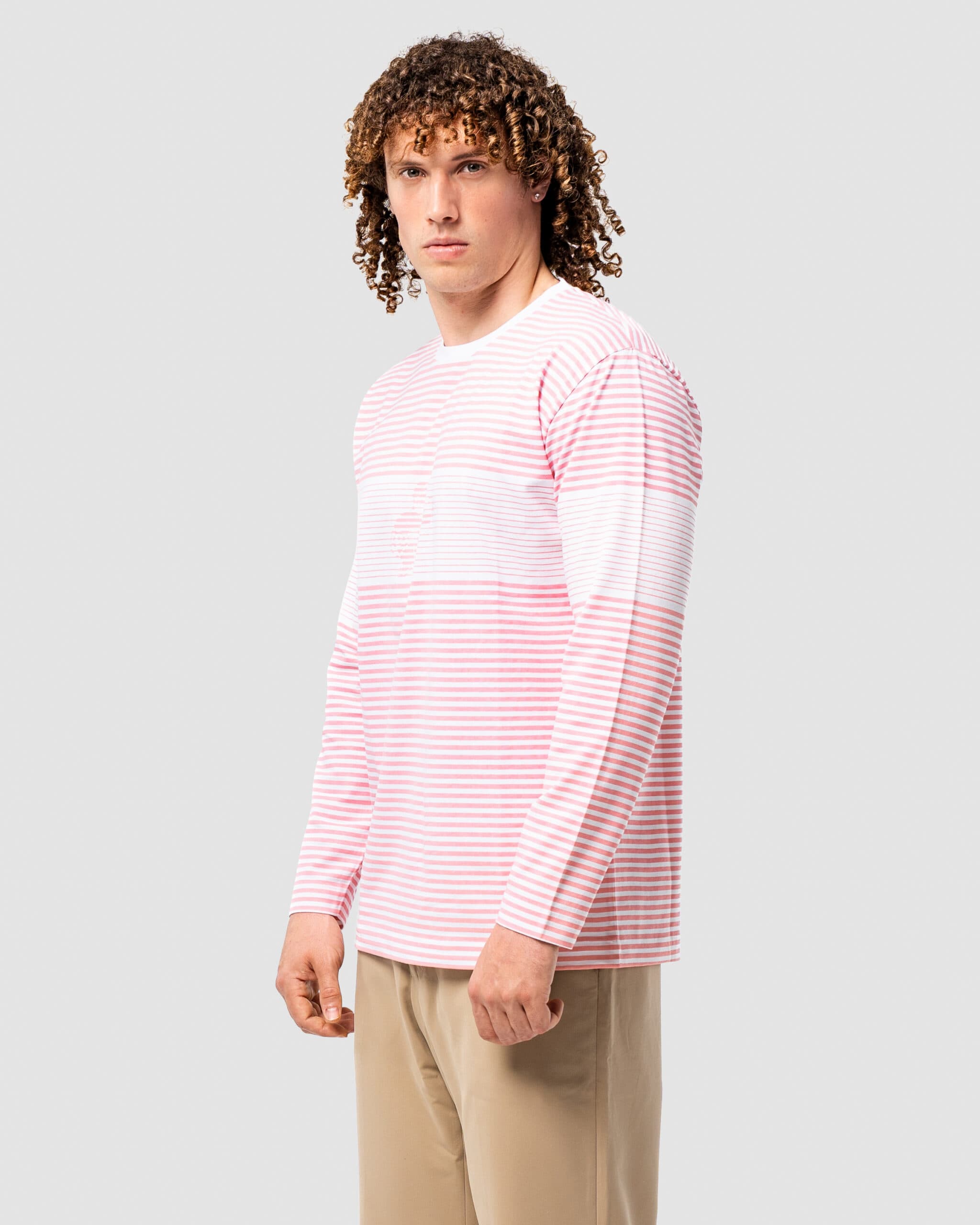 PT'026 - T-Shirt Banded Pink - Image 4