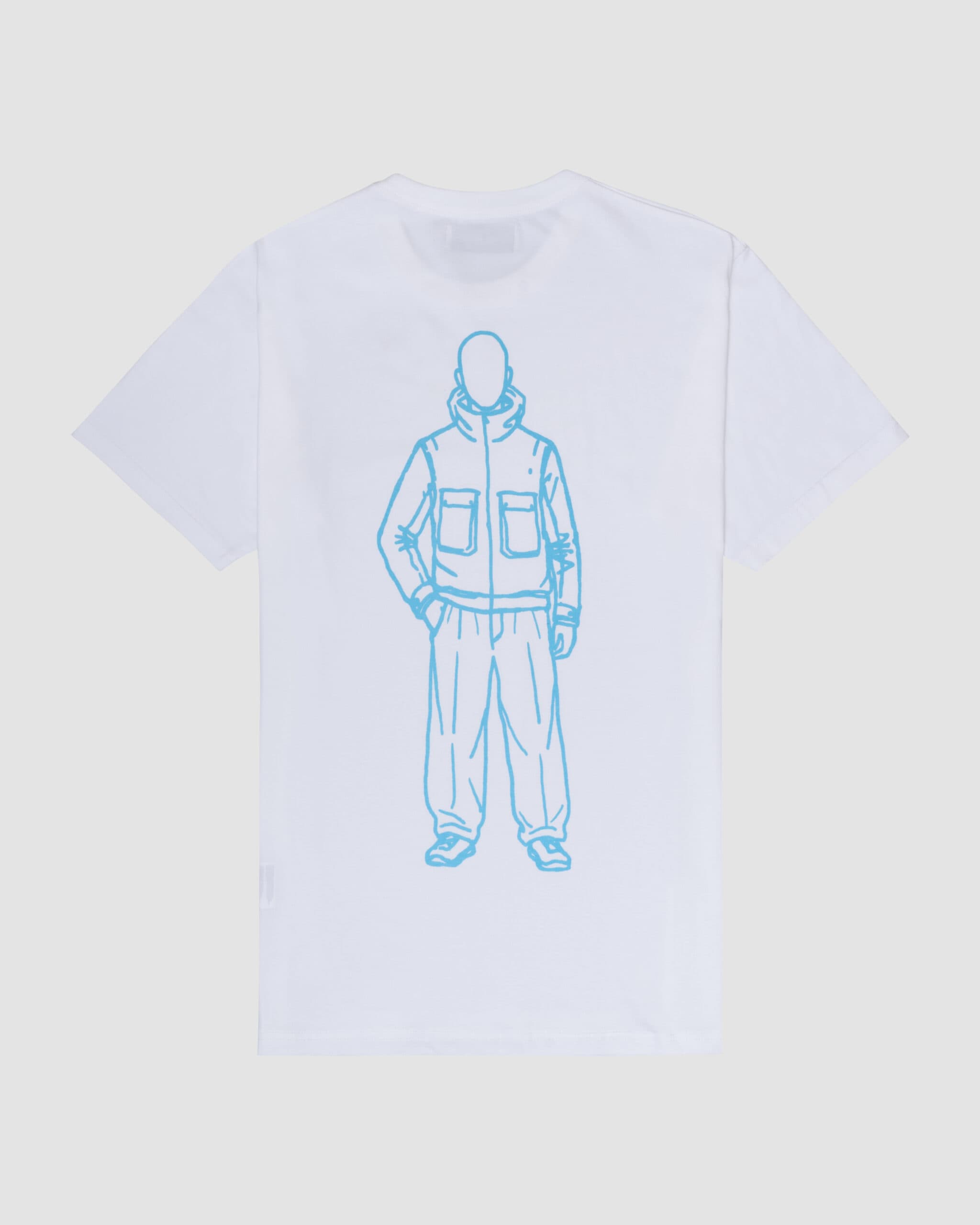PT'026 - Graphic T-Shirt Chap White - Image 6
