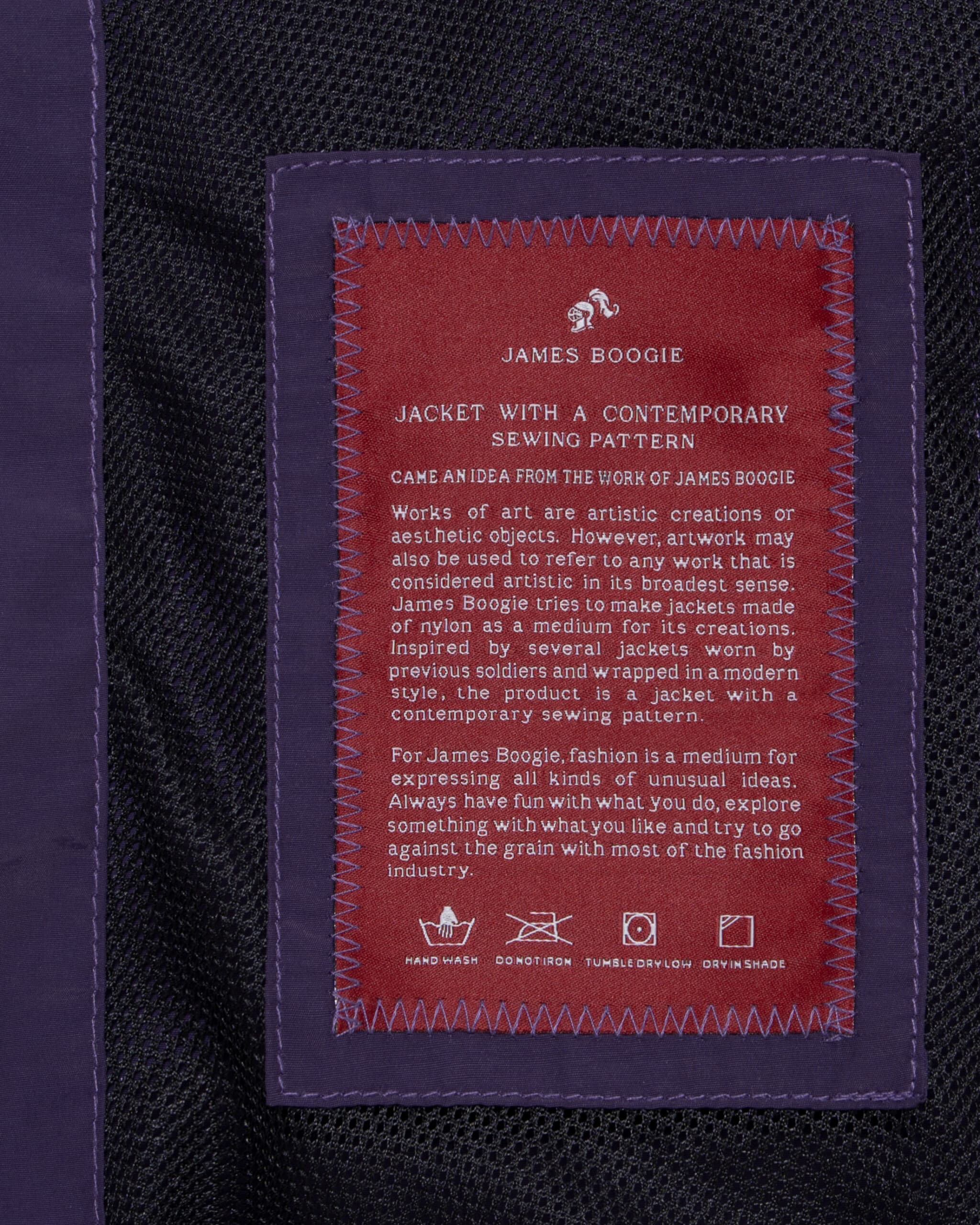PT'026 - MT044 Nylon Indigo Violet - Image 5
