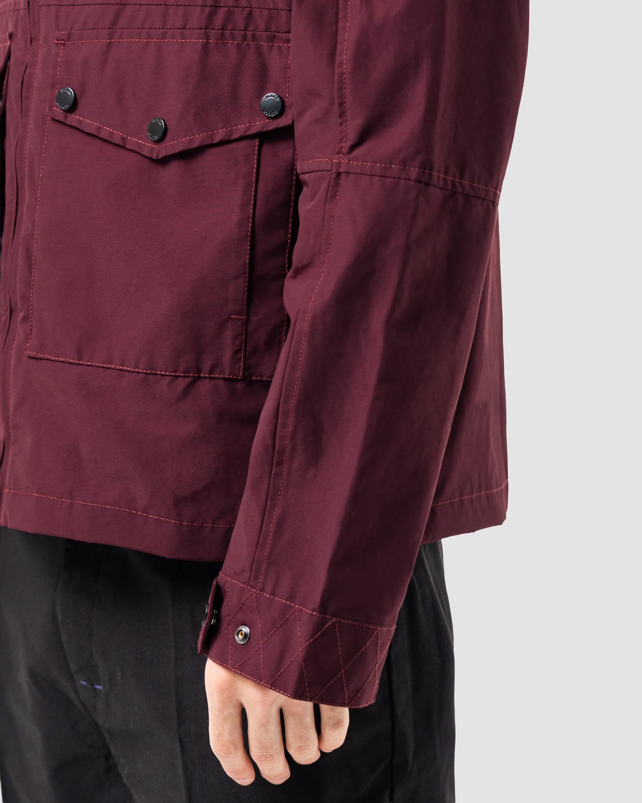 ZT'026 - HT012 Nylon Merlot Burgundy - Image 8
